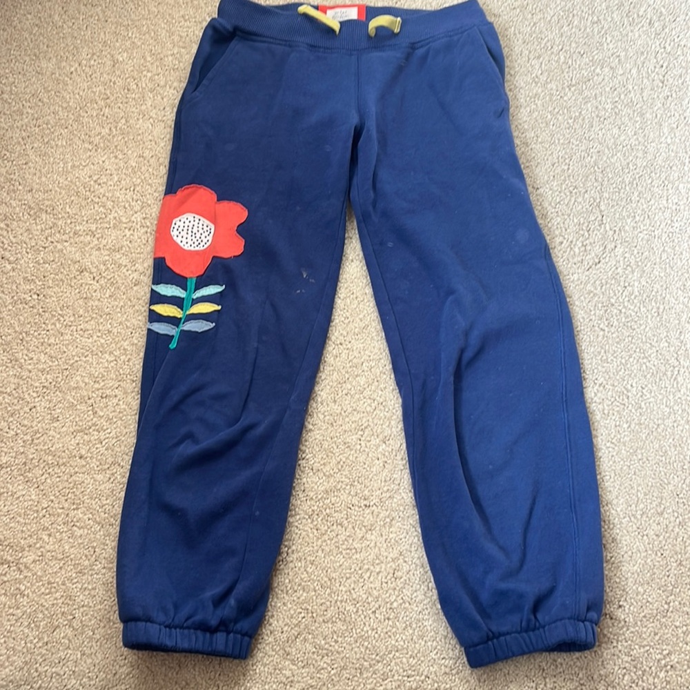 Kids blue sweatpants size:(8Y)